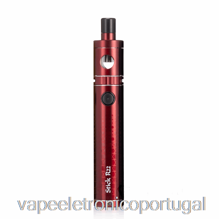Vape Eletrônico Smok Stick R22 40w Starter Kit Vermelho Fosco